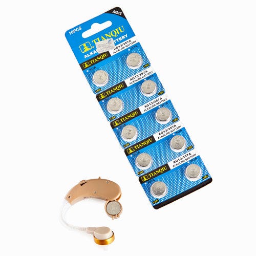 Livewell Hearing Aid - Spare Battery Pack x10 - Image 2
