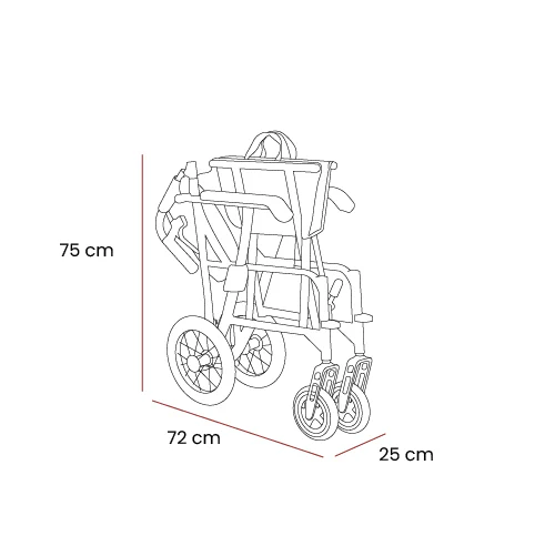 Magnelite Wheelchair - Transit - Image 13