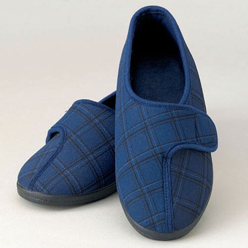 Mens Slippers - Blue Size 10 - Image 3