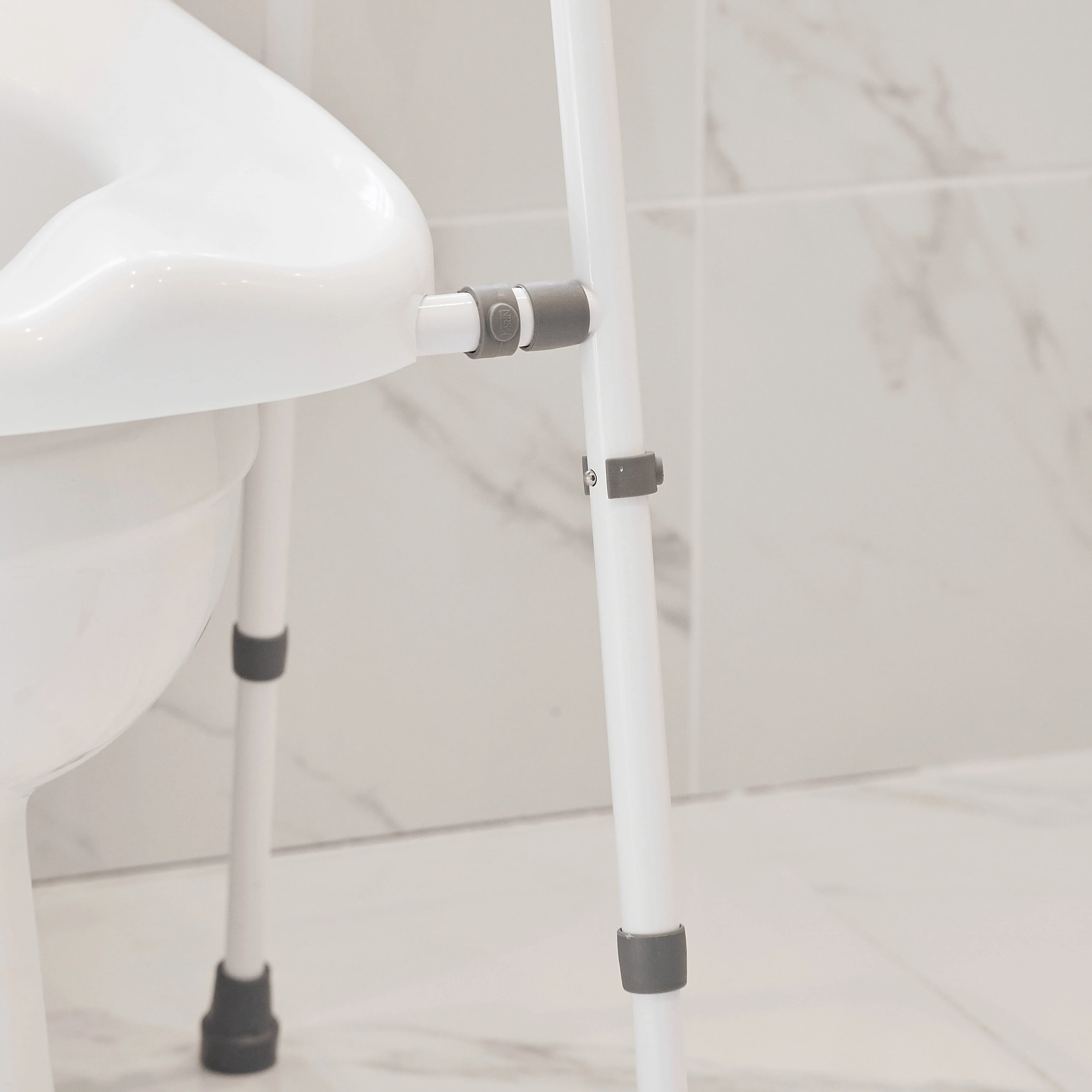 NRS Mowbray Lite Adjustable Toilet Frame with Seat - Image 10