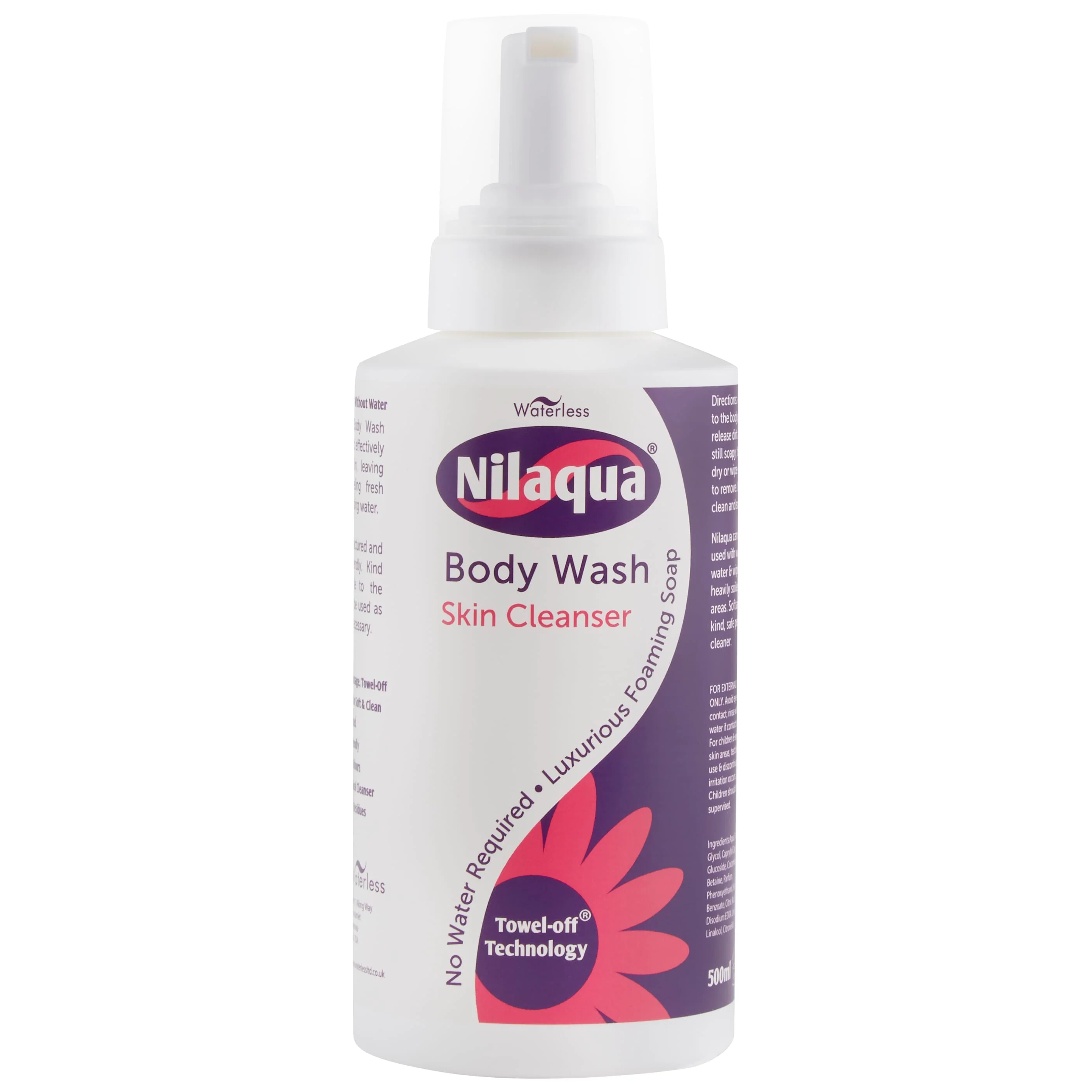 Nilaqua Towel Off Dual Use Body Cleansing Foam - Image 2