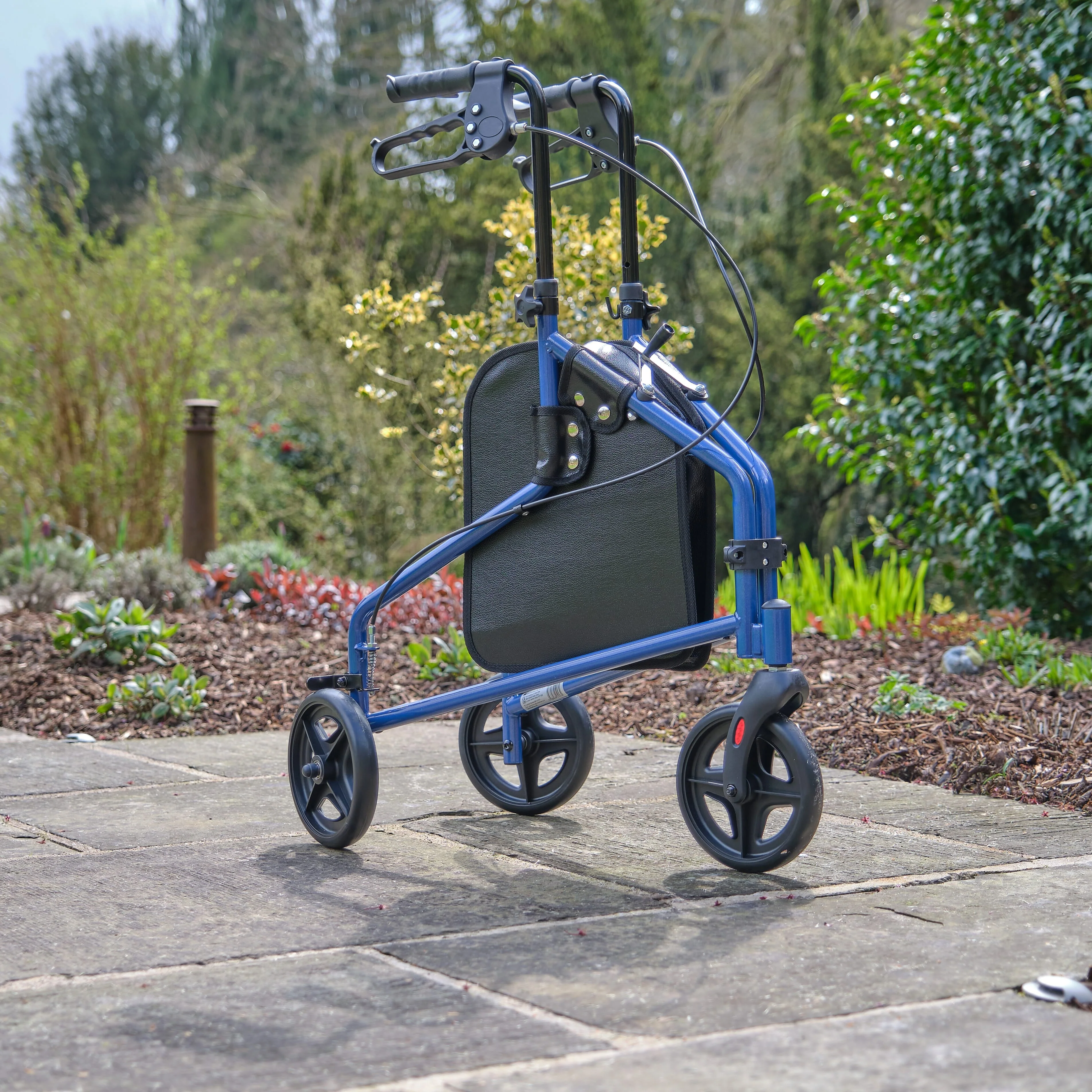 NRS 3 Wheel Steel Rollator - Image 5