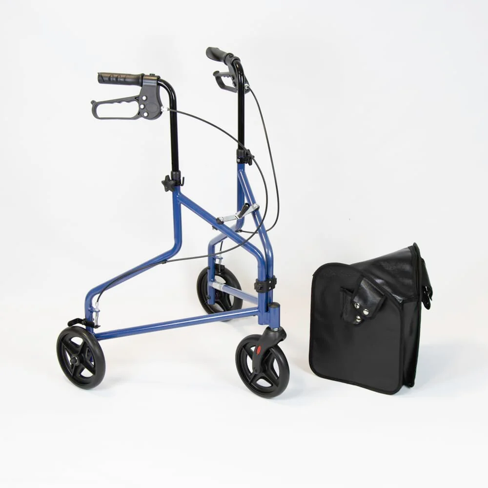 NRS 3 Wheel Steel Rollator - Image 6