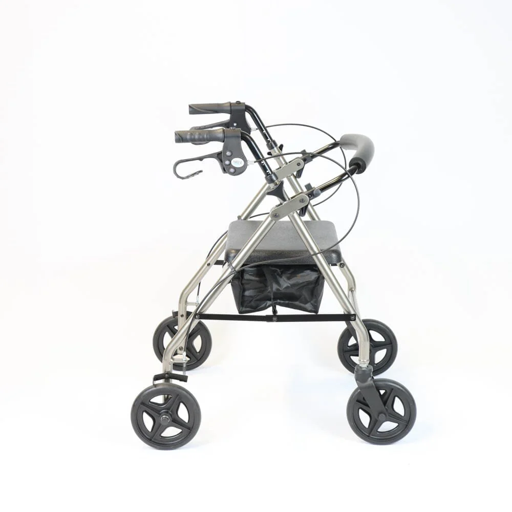 NRS Petite A-Series Lightweight 4 Wheel Rollator - Image 2
