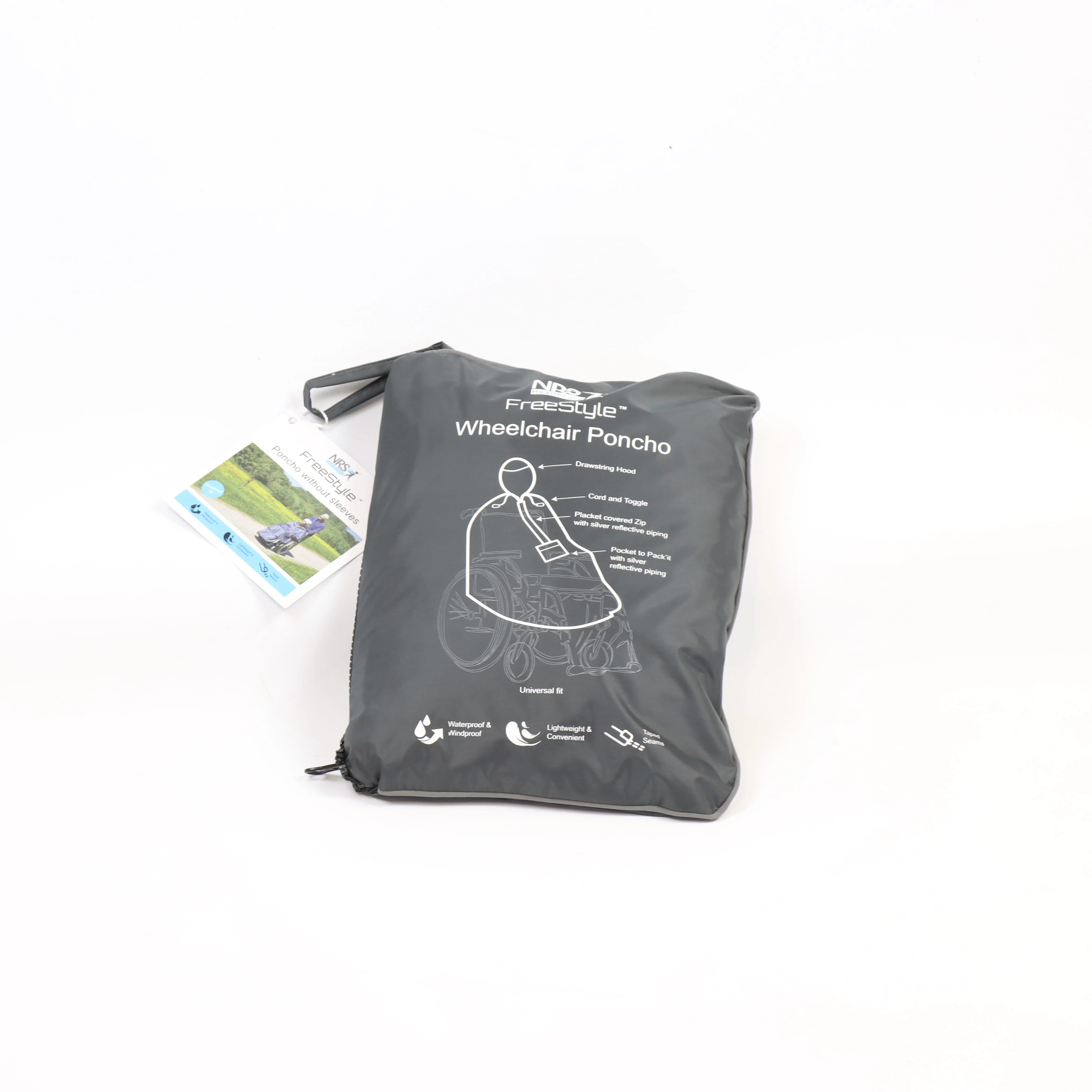 NRS Freestyle Wheelchair Poncho - Image 3