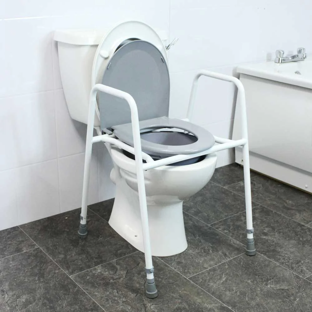 NRS  Height Adjustable Toilet Frame and Seat - Image 2