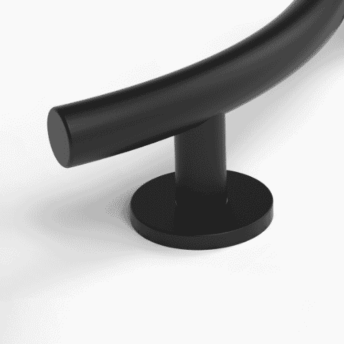 Nymas Matt Black Curved Grab Rail - Image 3