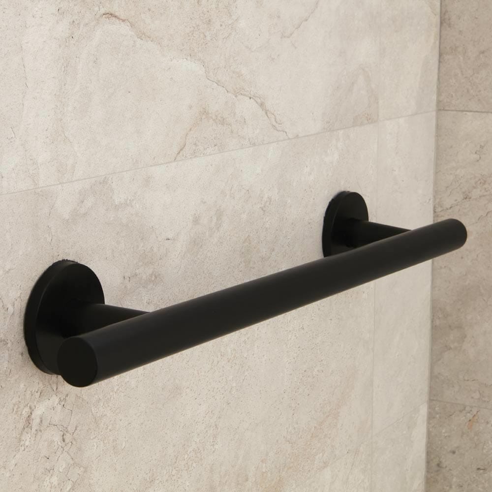 Nymas Matt Black Straight Grab Rail - Image 4