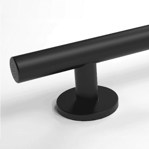 Nymas Matt Black Straight Grab Rail - Image 6