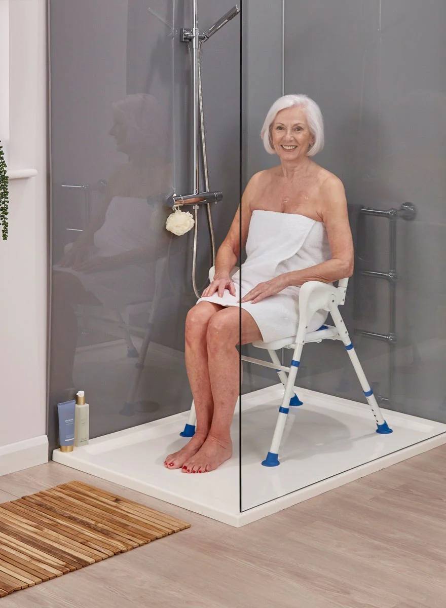 Oceana Folding Shower Chair - Image 2