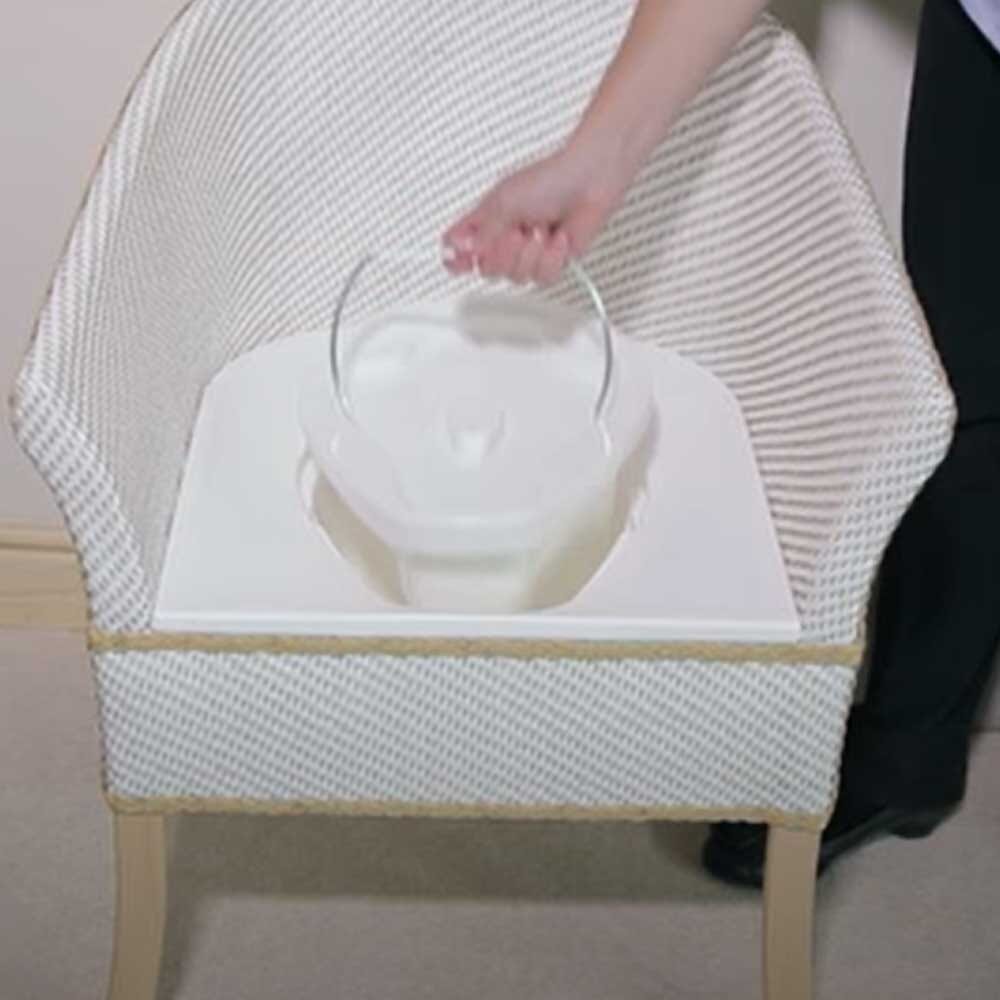 Gordon Ellis Ashby Commode Pan & Lid - Image 3