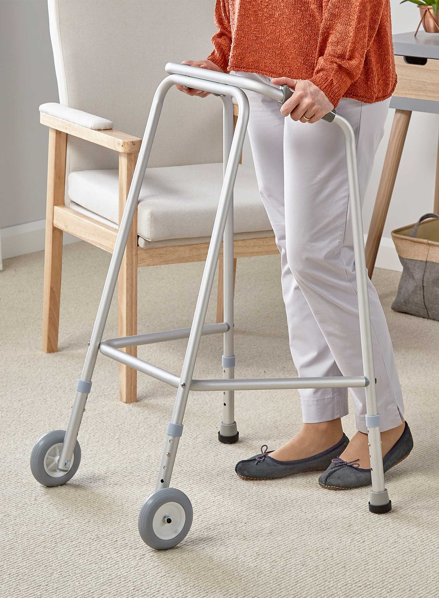 Prima Walking Frame with Wheels - Image 2