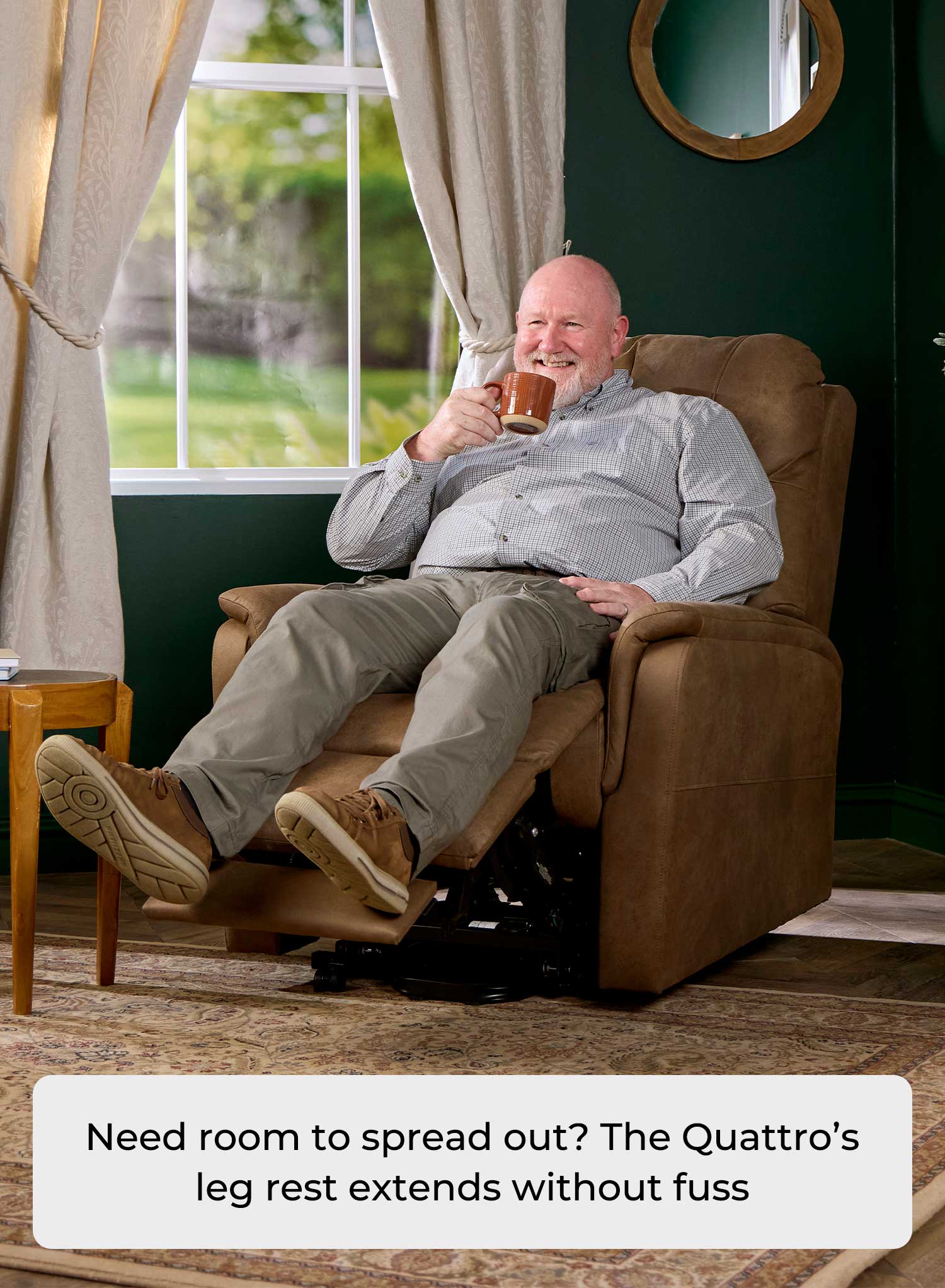 Quattro Deluxe Riser Recliner - Image 21