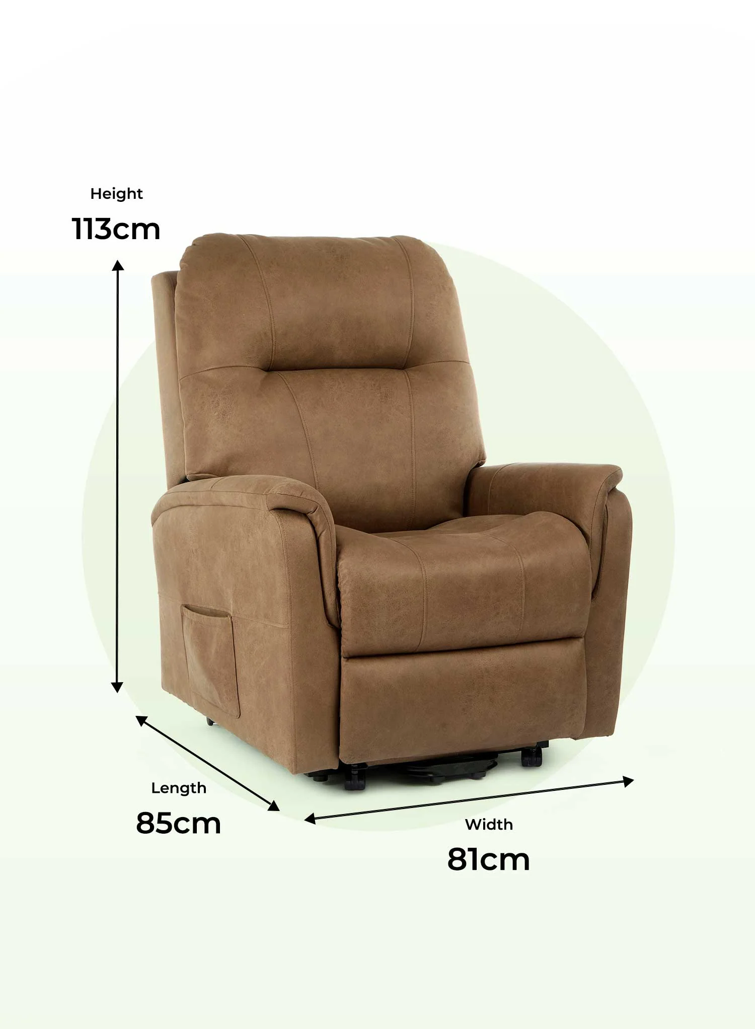 Quattro Deluxe Riser Recliner - Image 22