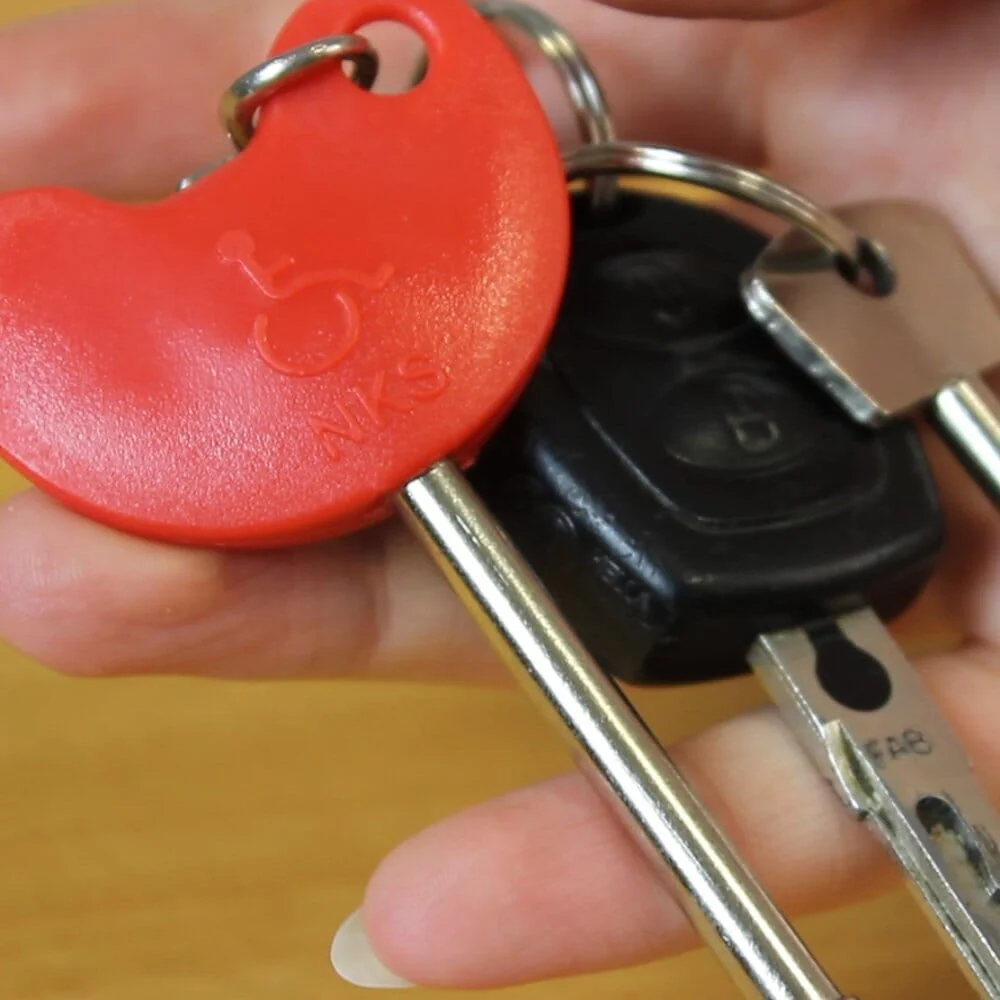 RADAR National Key Scheme Key With Easy Turn Red Handle - Image 2