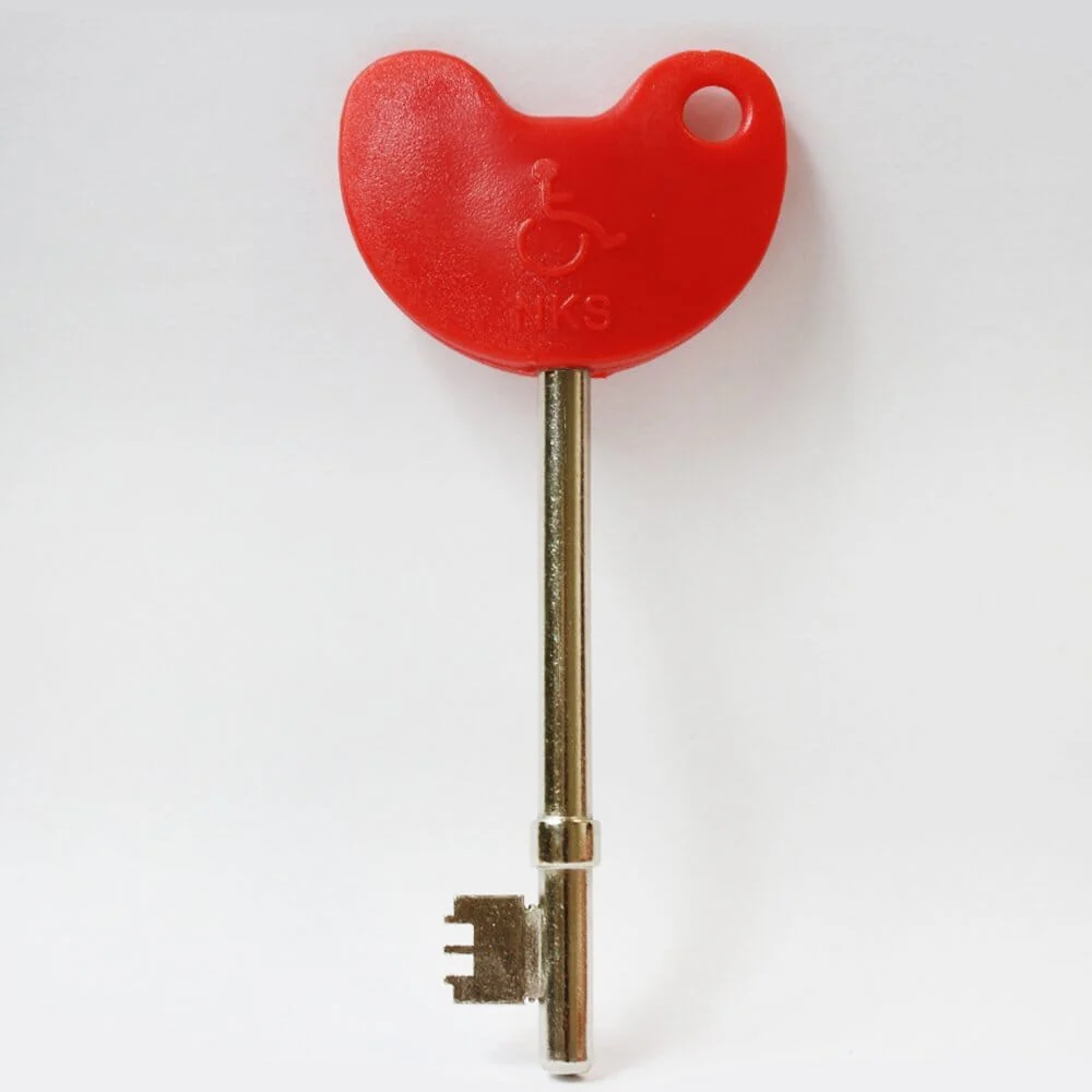 RADAR National Key Scheme Key With Easy Turn Red Handle - Image 3