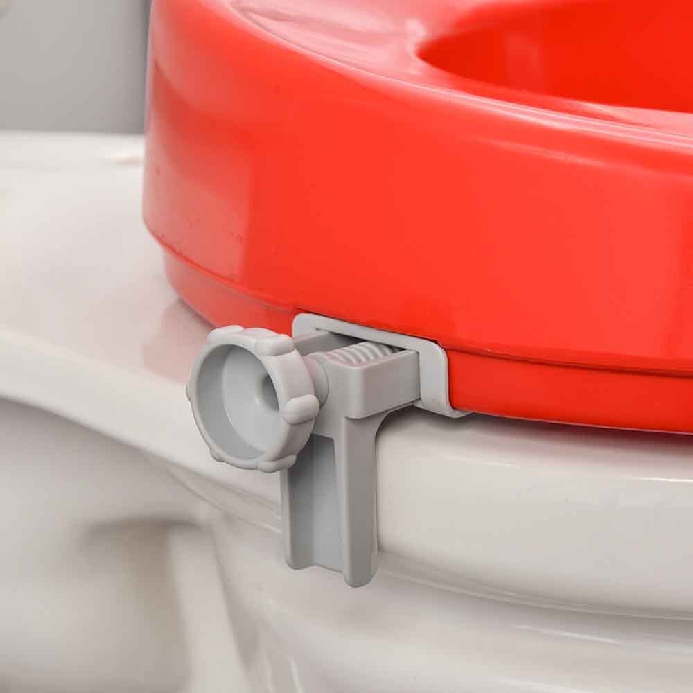 Red Raised Toilet Seat - Image 4