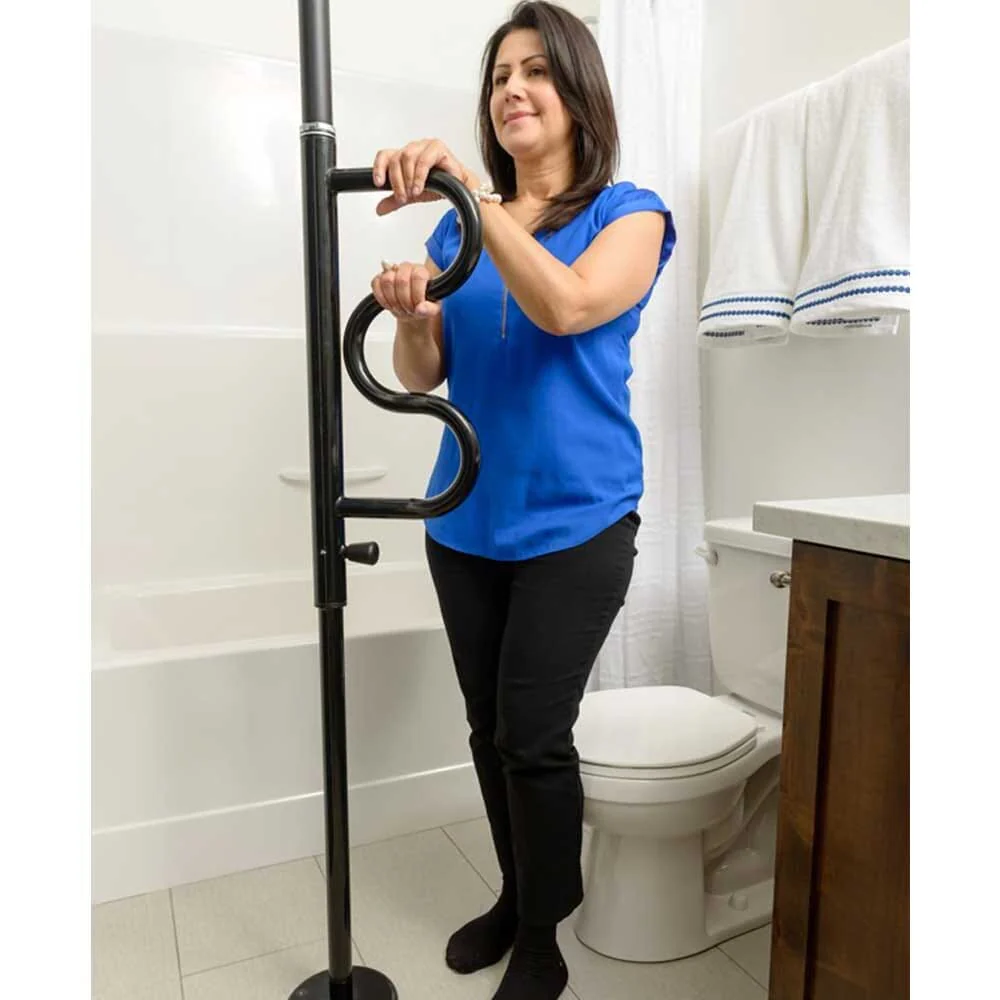 Security Pole With Grab Bar - Image 3