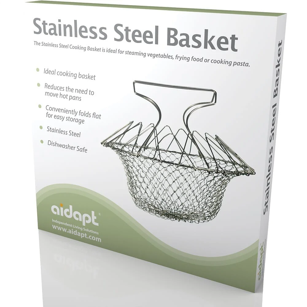 Stainless Steel Cooking Basket - Image 4