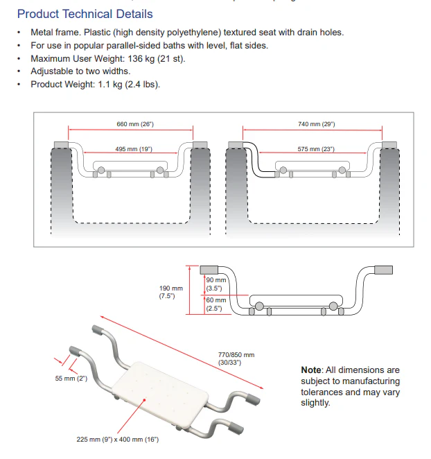 NRS Suspended Bath Seat - Image 5