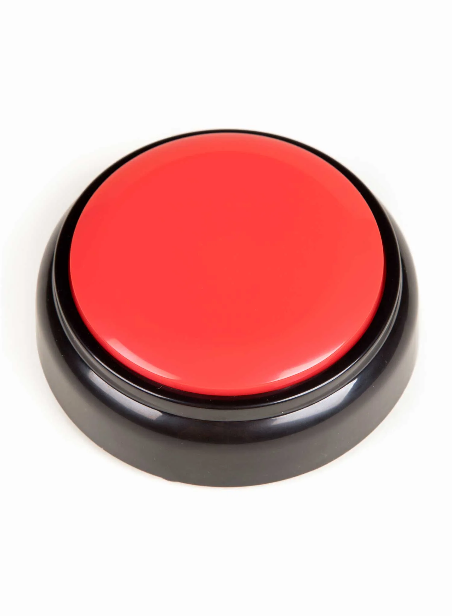 Talking Button Clock - Red - Image 5