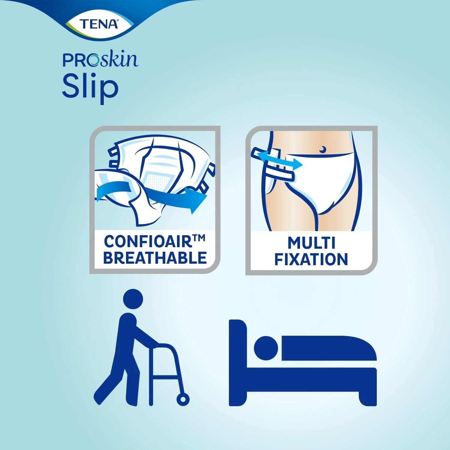TENA Slip Plus Incontinence Pads - Image 2