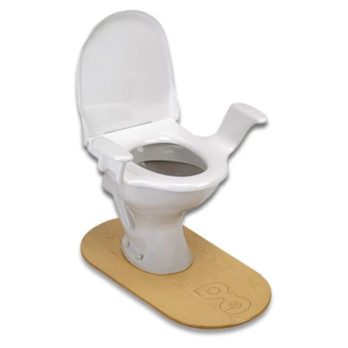 The Nobi Toilet Seat with Arms - Image 3