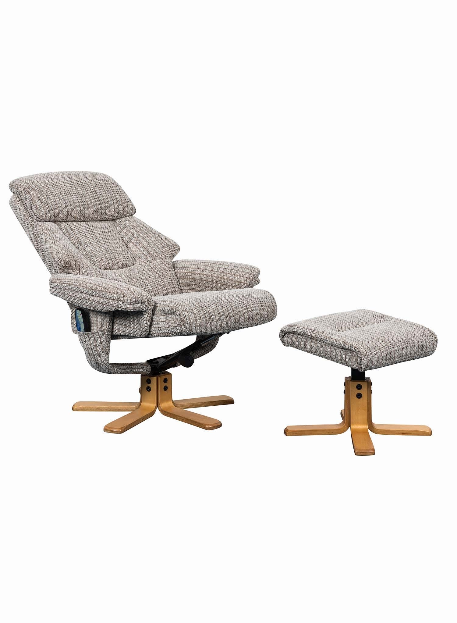 Trieste Heat and Massage Swivel Recliner - Image 3