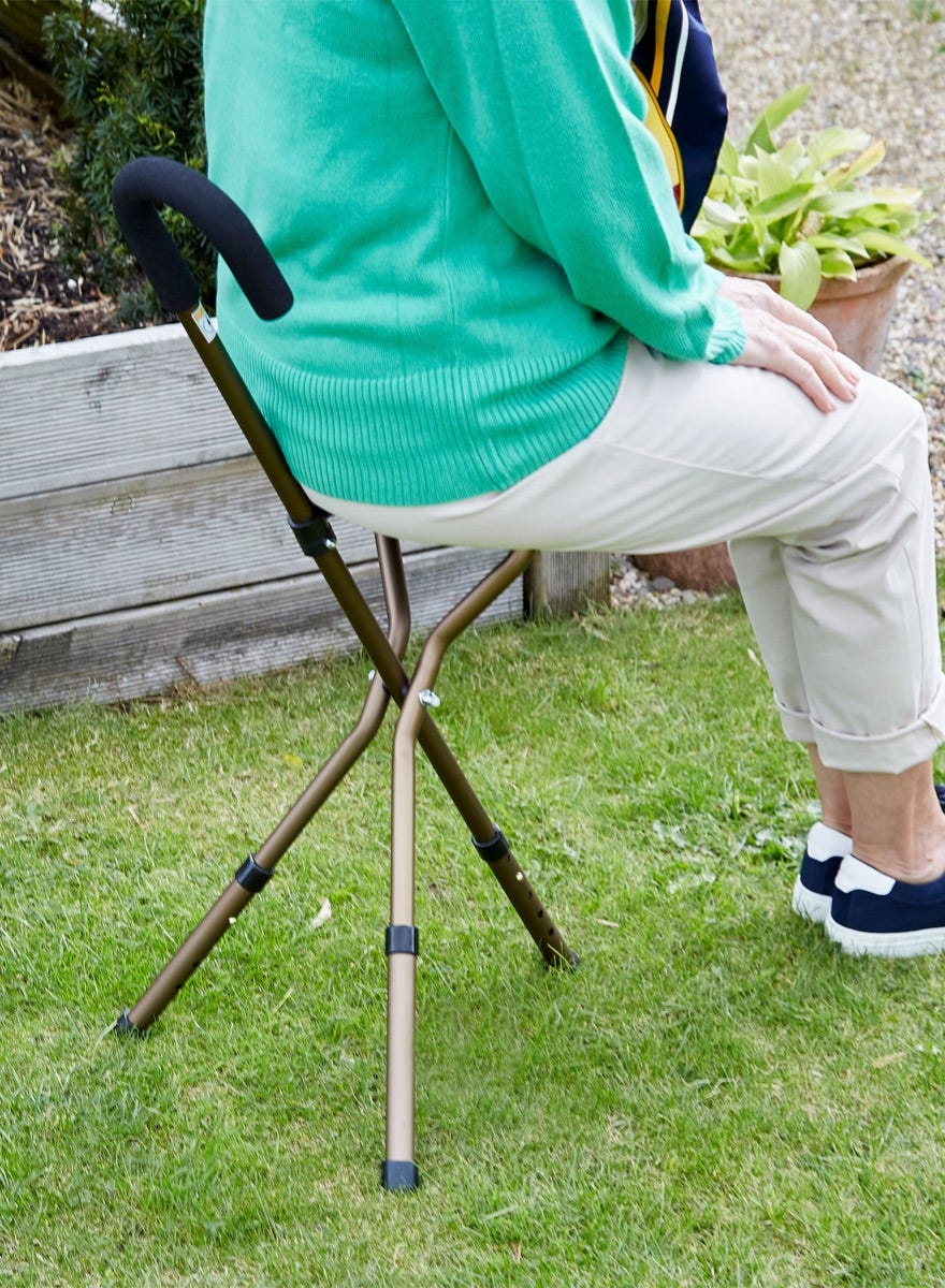 Triniti Walking Stick with Seat - Image 2