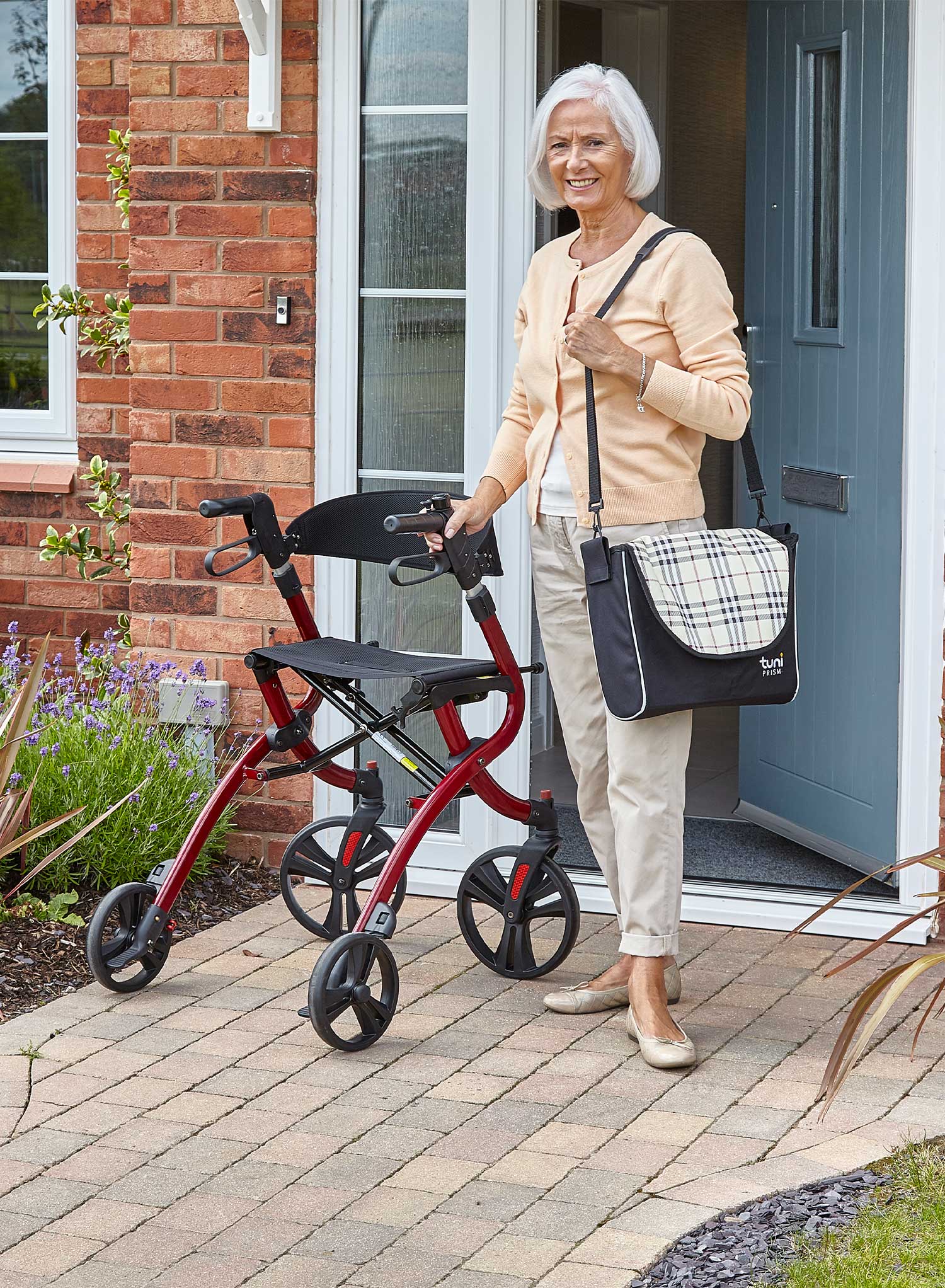 Tuni Prism Outdoor Rollator - Image 3