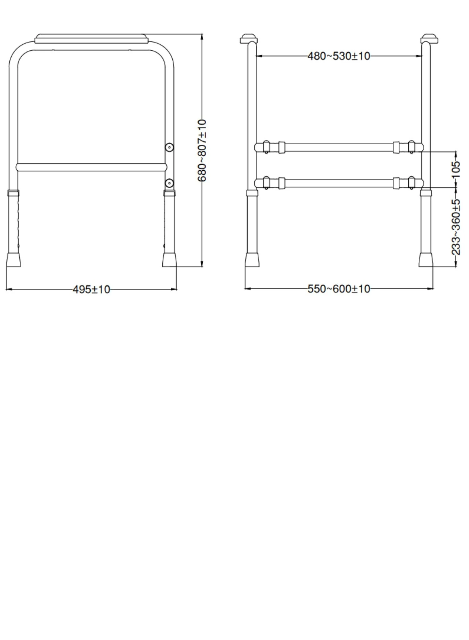 Universal Toilet Frame - Image 5