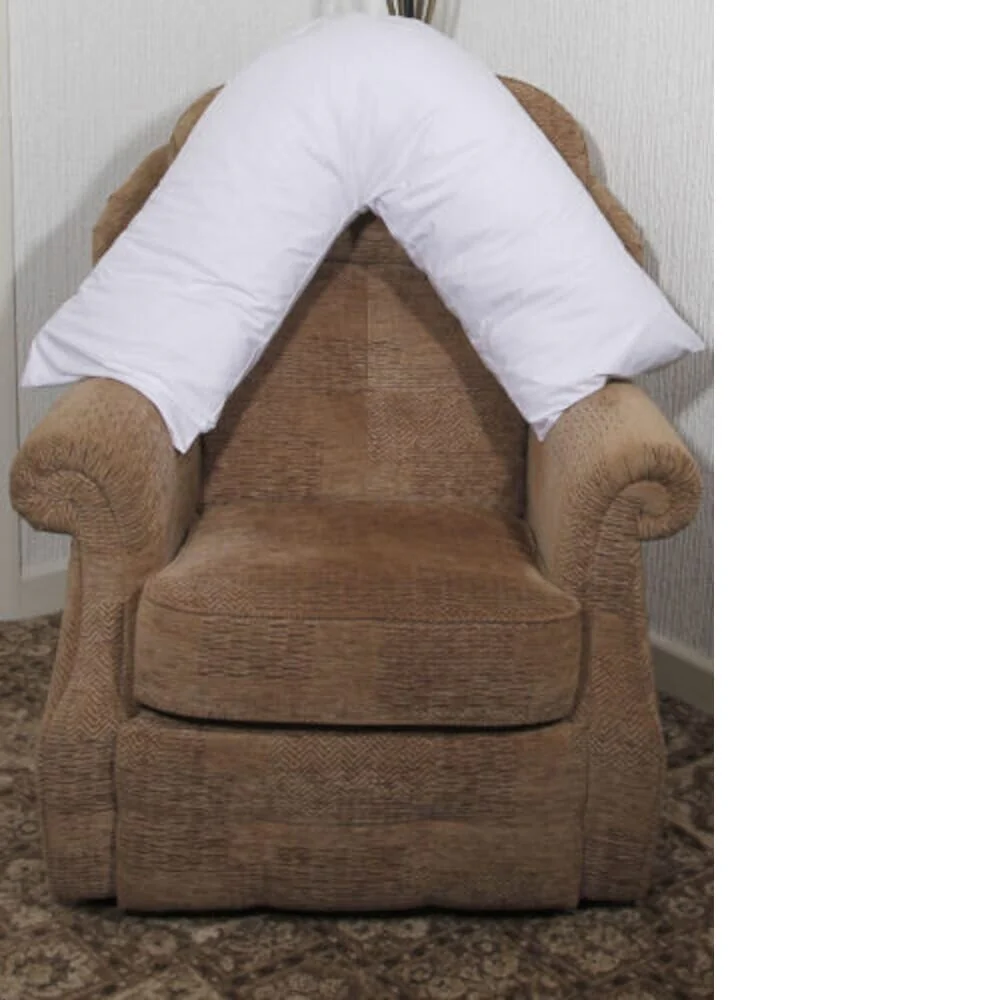 V-Shaped Polycotton Pillow - Image 2