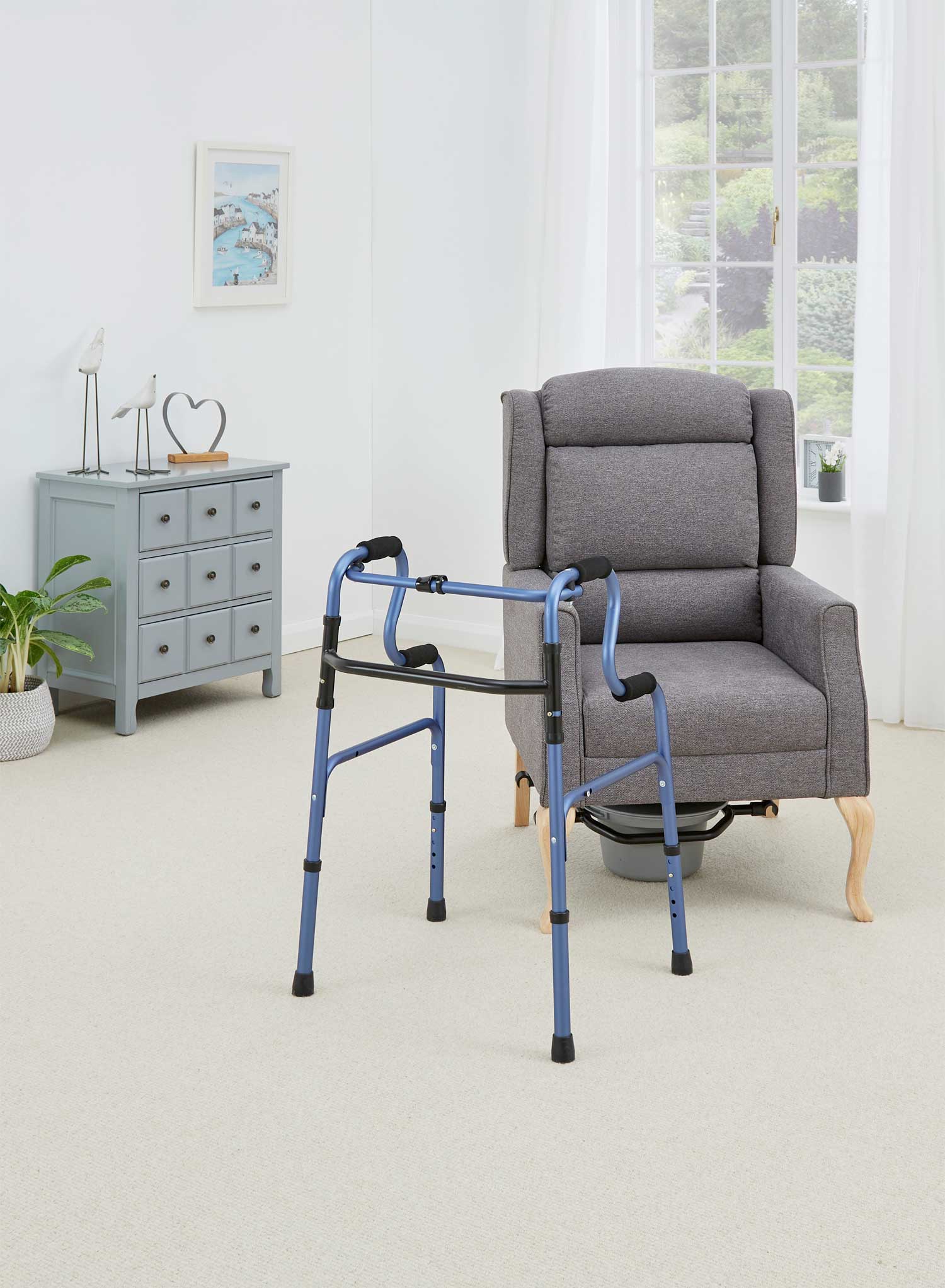 Vida 2in1 Walker and Commode - Image 11