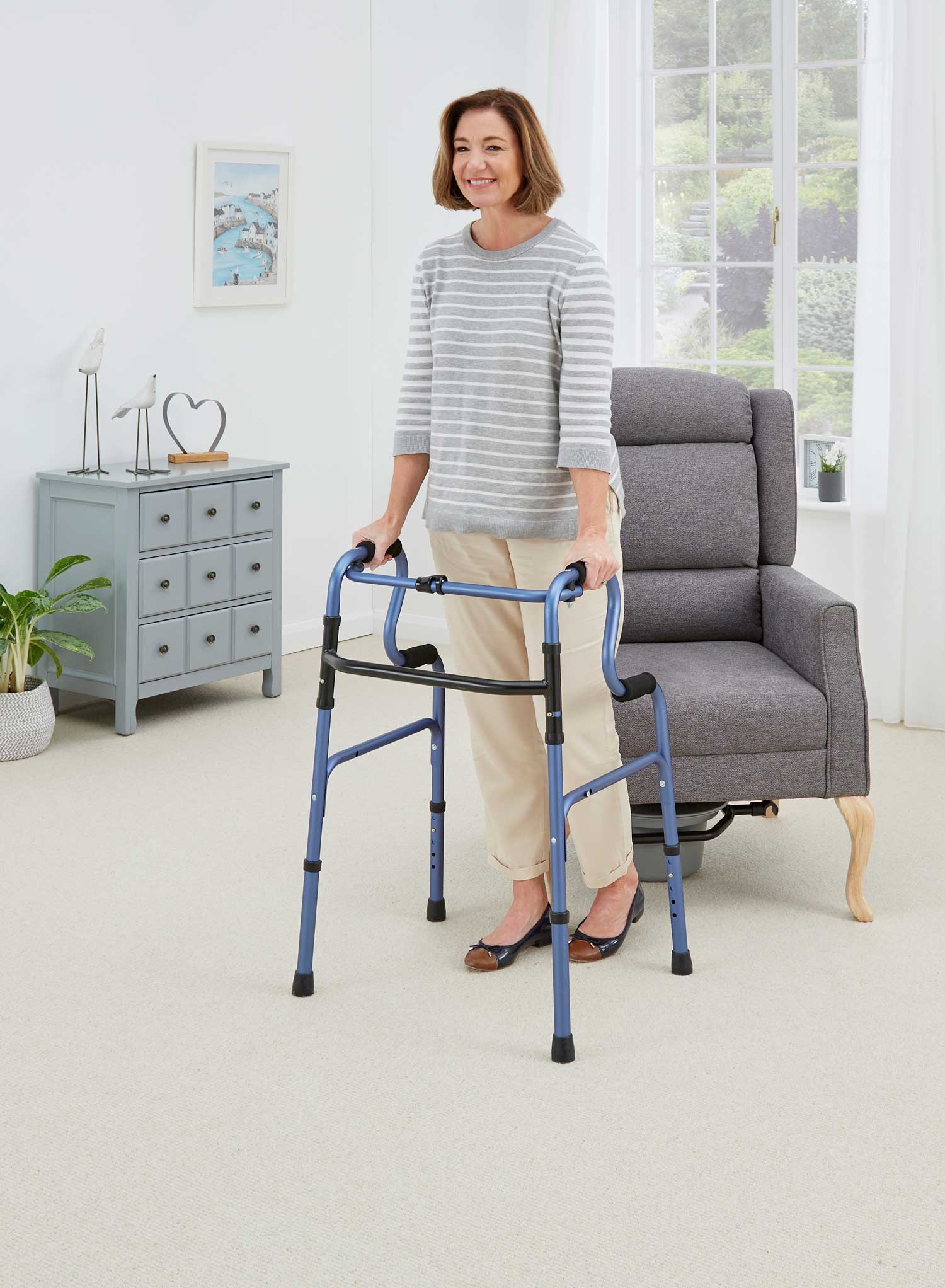 Vida 2in1 Walker and Commode - Image 5