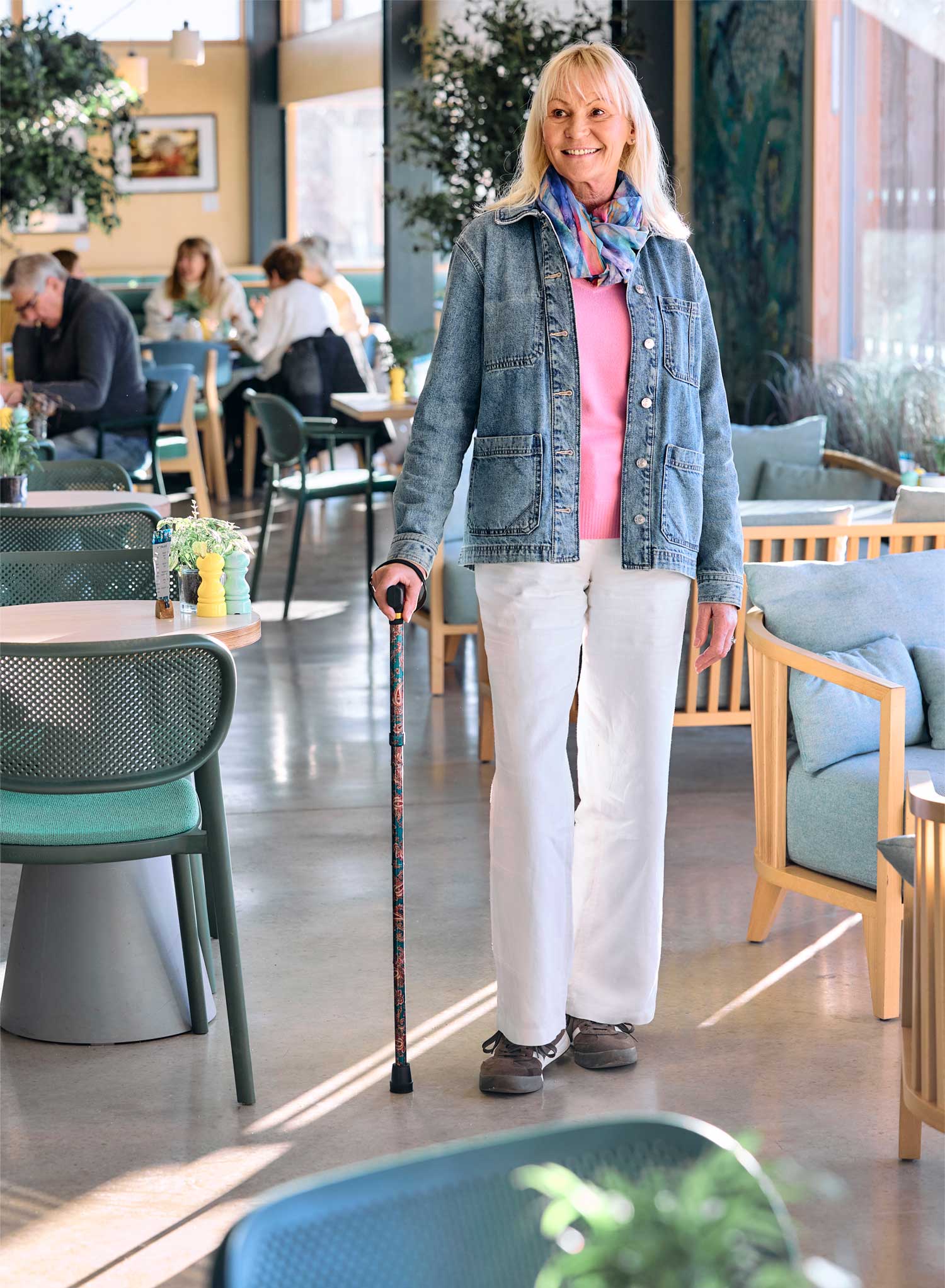 Vitality Folding Walking Stick - Image 16