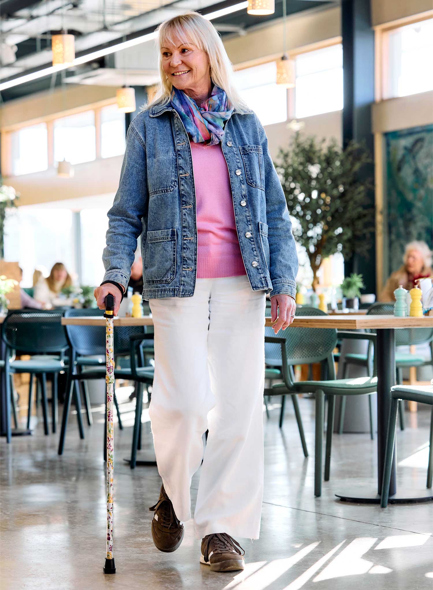 Vitality Folding Walking Stick - Image 18