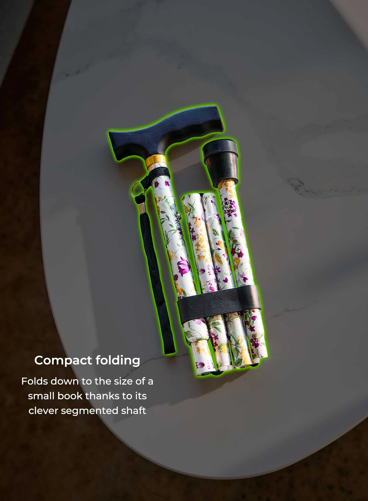 Vitality Folding Walking Stick - Image 22