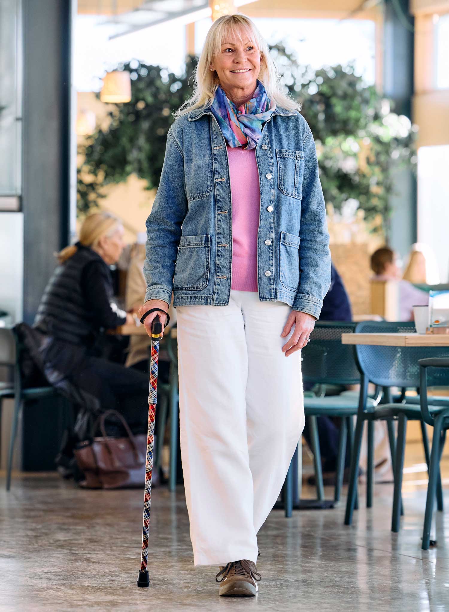 Vitality Folding Walking Stick - Image 4