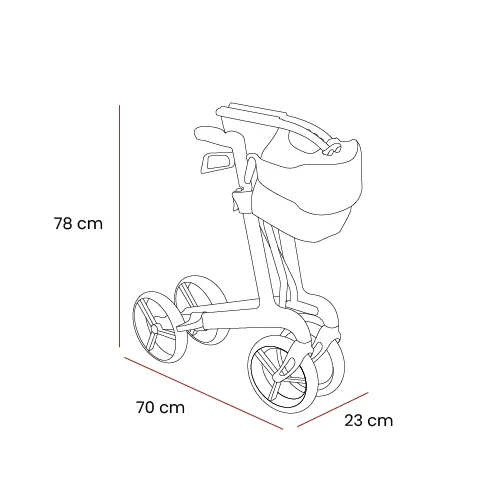 Vivus Carbon Fibre Rollator - Image 38
