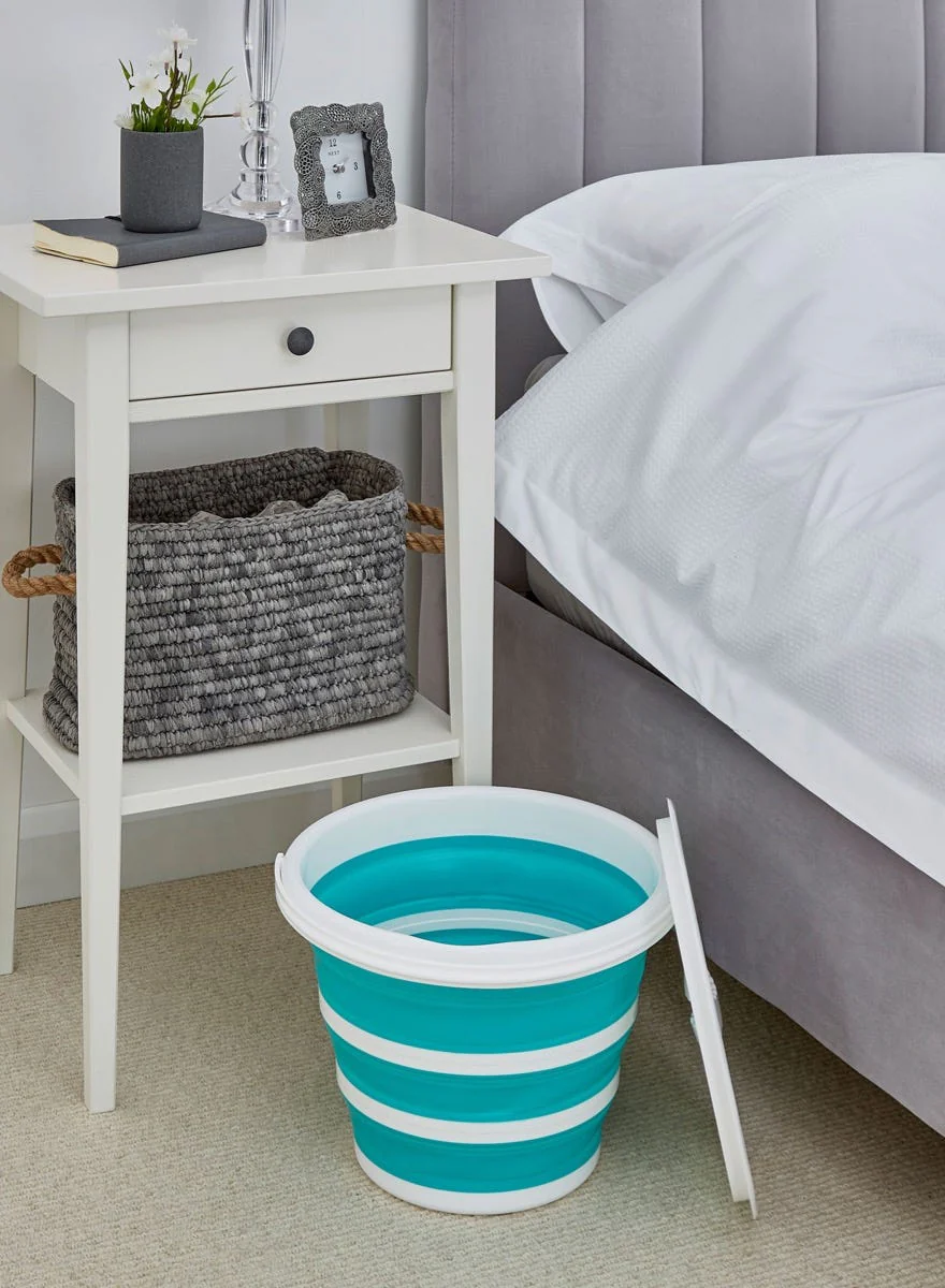 Vos Collapsible Commode Pan with Lid - Image 2
