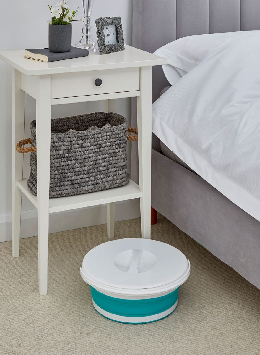 Vos Collapsible Commode Pan with Lid - Image 8