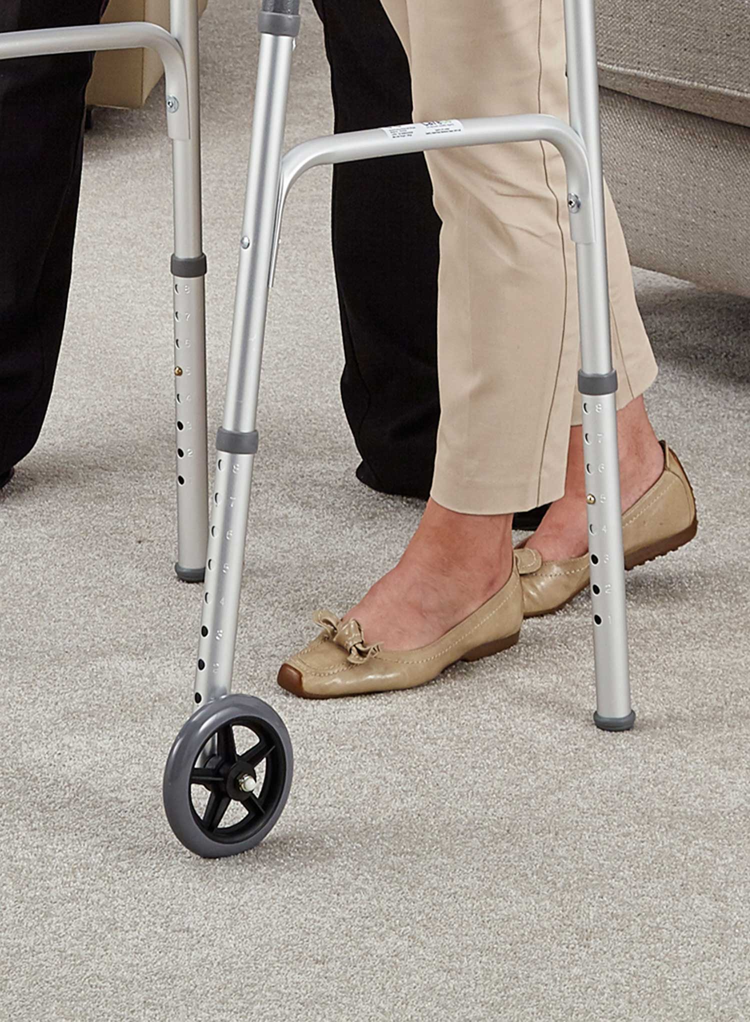 Zimma Folding Walker with Wheels - Image 8